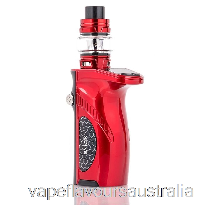 Vape Flavours Australia SMOK MAG Grip 100W & TFV8 Baby V2 Starter Kit Red / Black